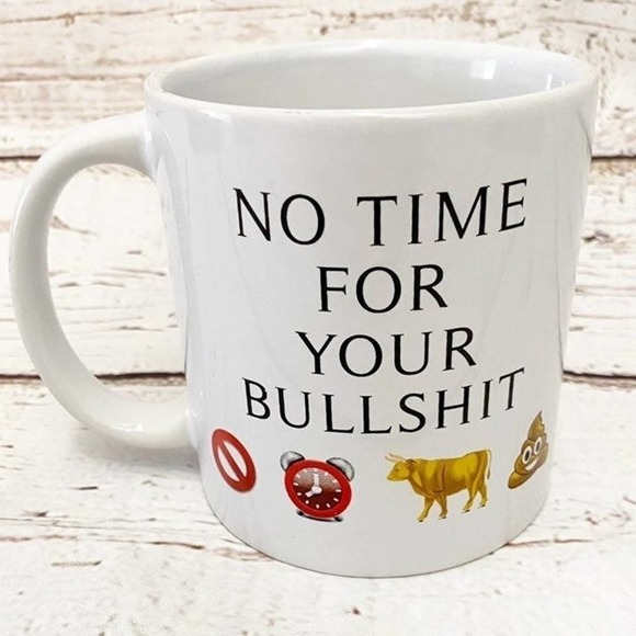 EMOJI Funny Coffee Mug Large 28 oz - Picture 2 of 4